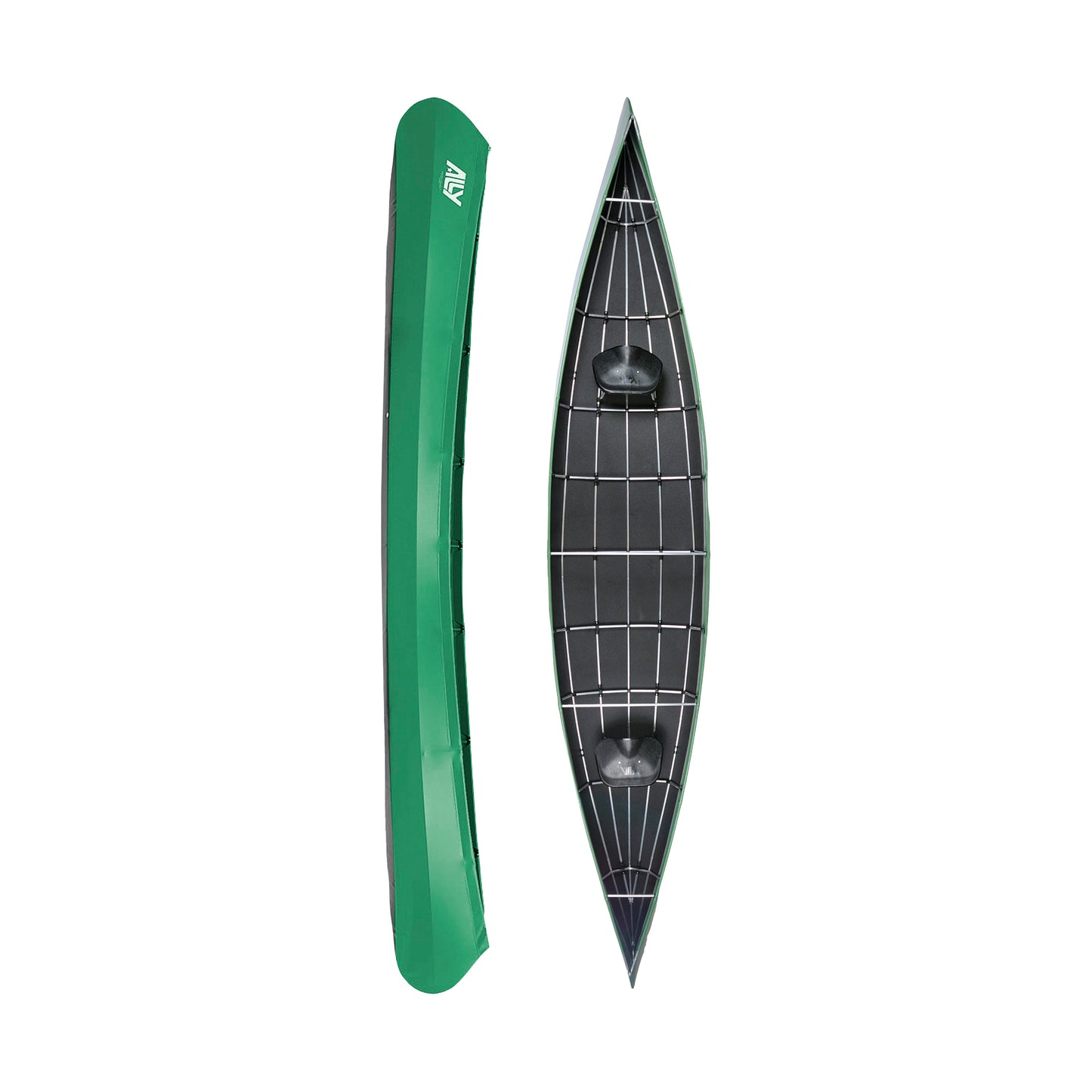 Ally Folding Canoe 18 DR Green