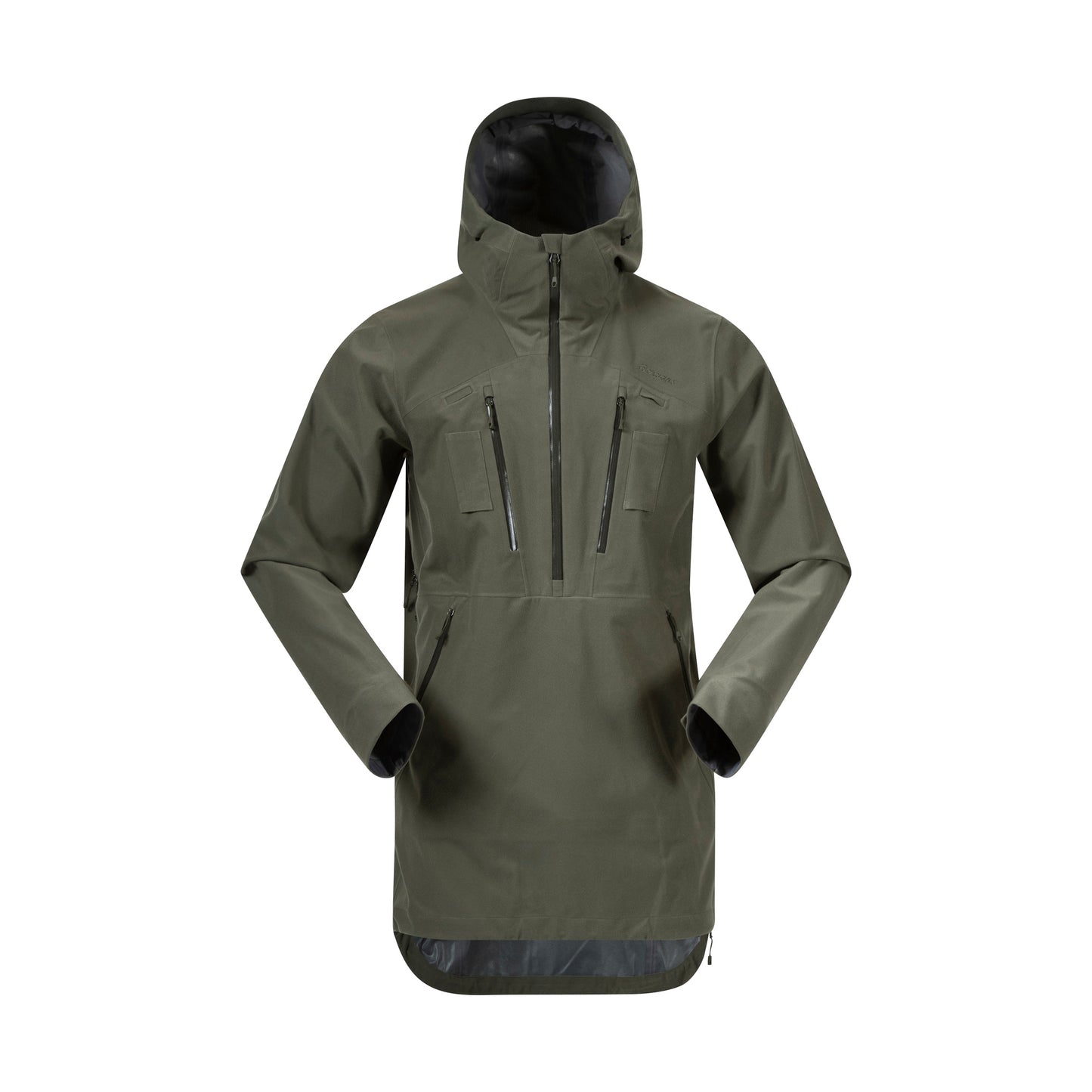 Bergans Hogna 3L Anorak Unisex Green Mud