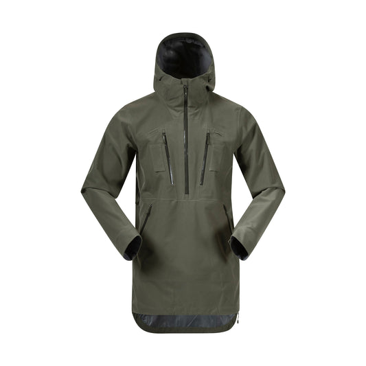 Bergans Hogna 3L Anorak Unisex Green Mud