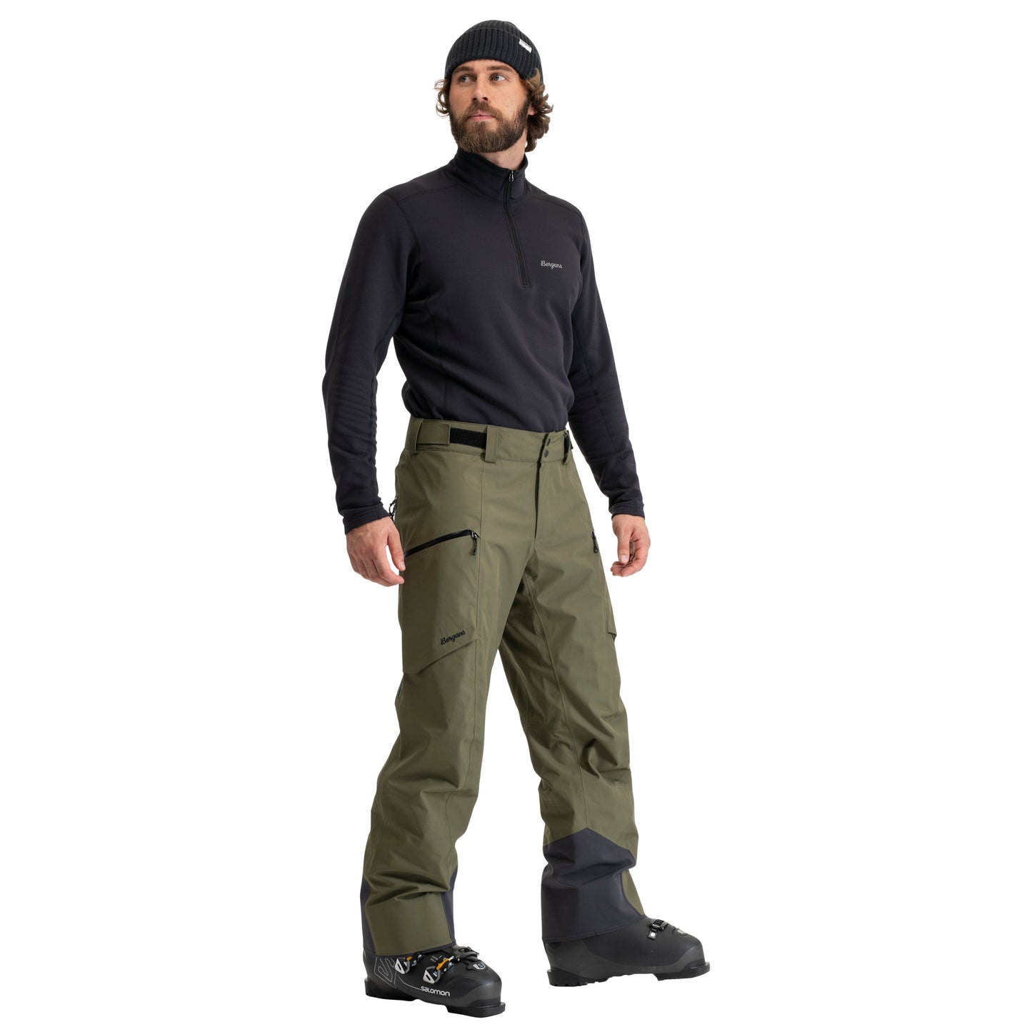 Bergans Oppdal 3L Shell Pants Men Pine Forest
