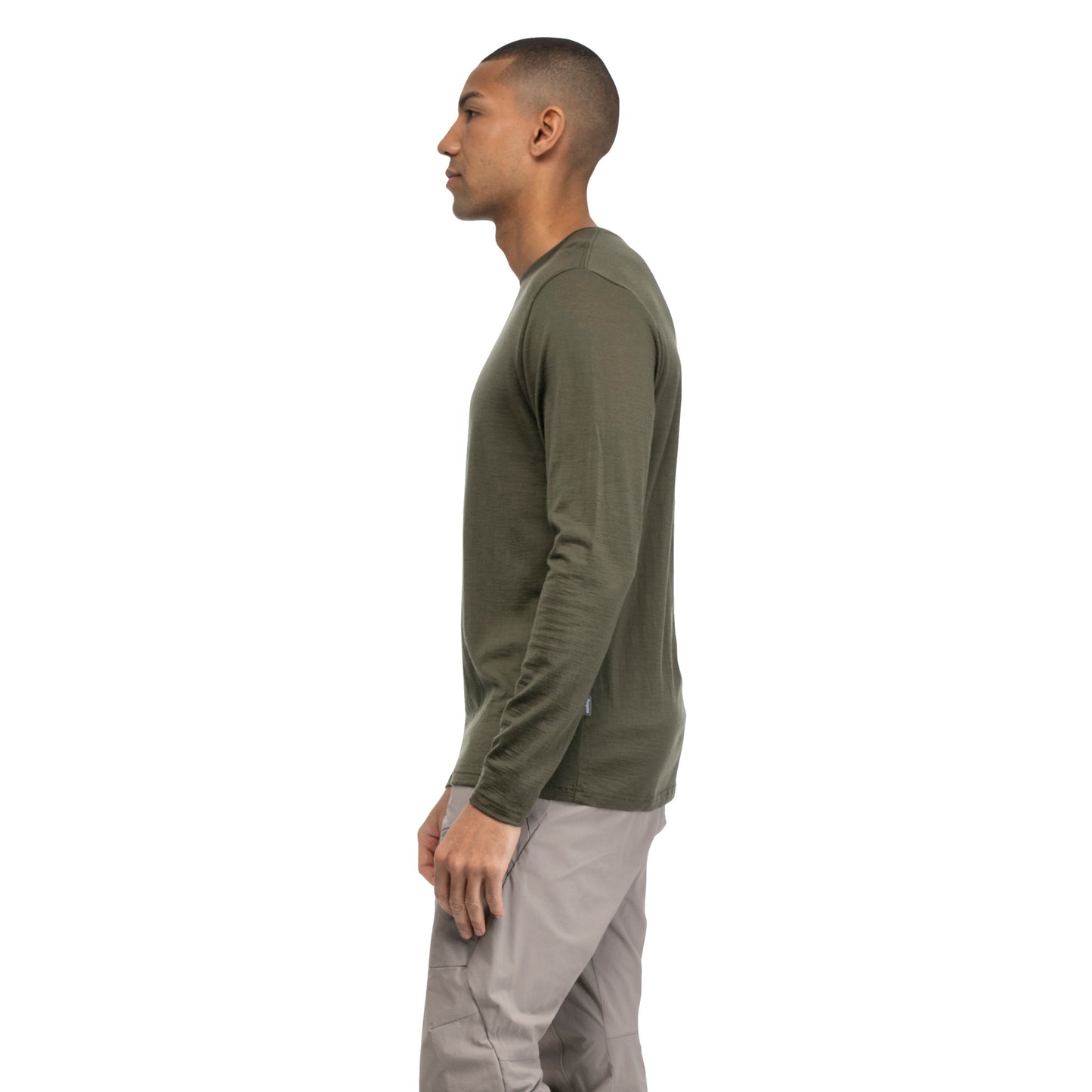 Bergans Merino Long Sleeve Men Pine Forest