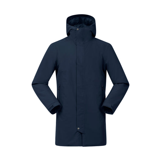 Bergans Urban Insulated Shell Coat Men Navy Blue