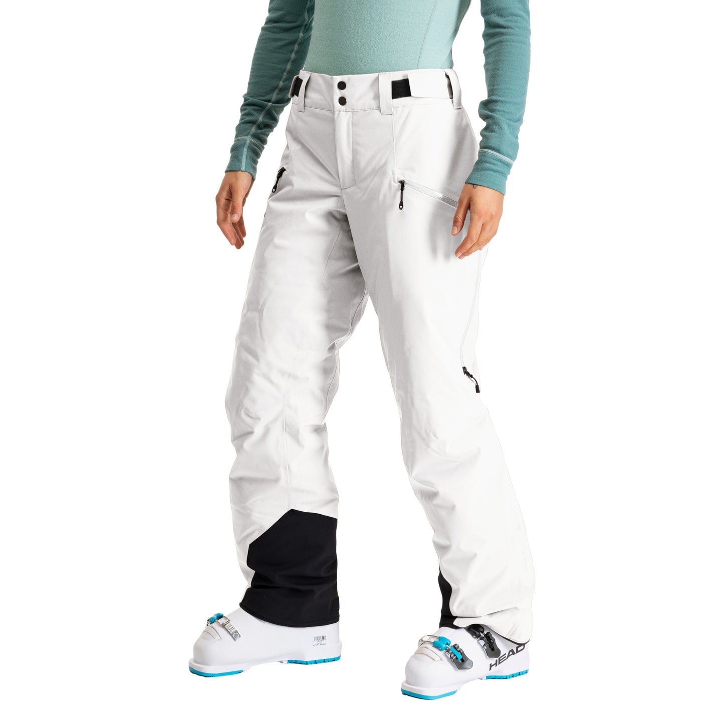 Bergans Oppdal Insulated Shell Pants Women Arctic White