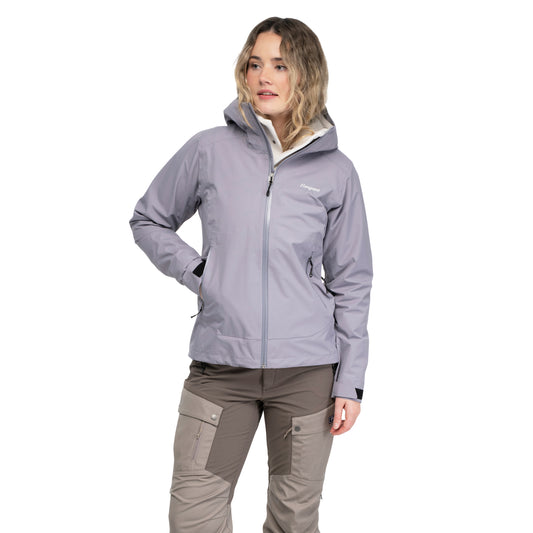 Bergans Essentials 3L Shell Jacket Women Lilac Ash