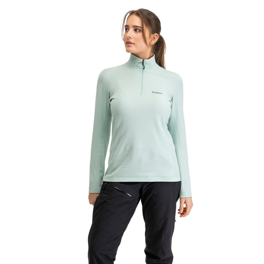 Bergans Midtli Midlayer Half Zip Women Mint Crush