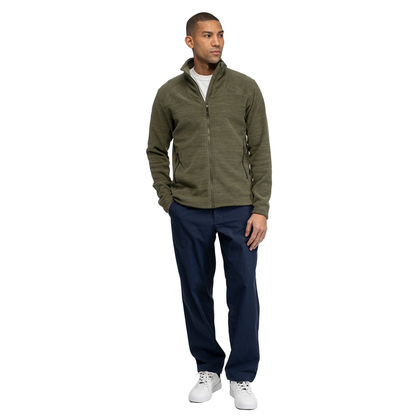 Bergans Hareid Fleece Jacket Men Pine Forest