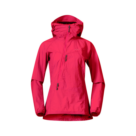 Bergans Tind Windbreaker Anorak Women Alpine Rose