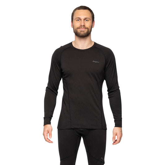 Bergans Inner:Pure Merino Long Sleeve Men Black