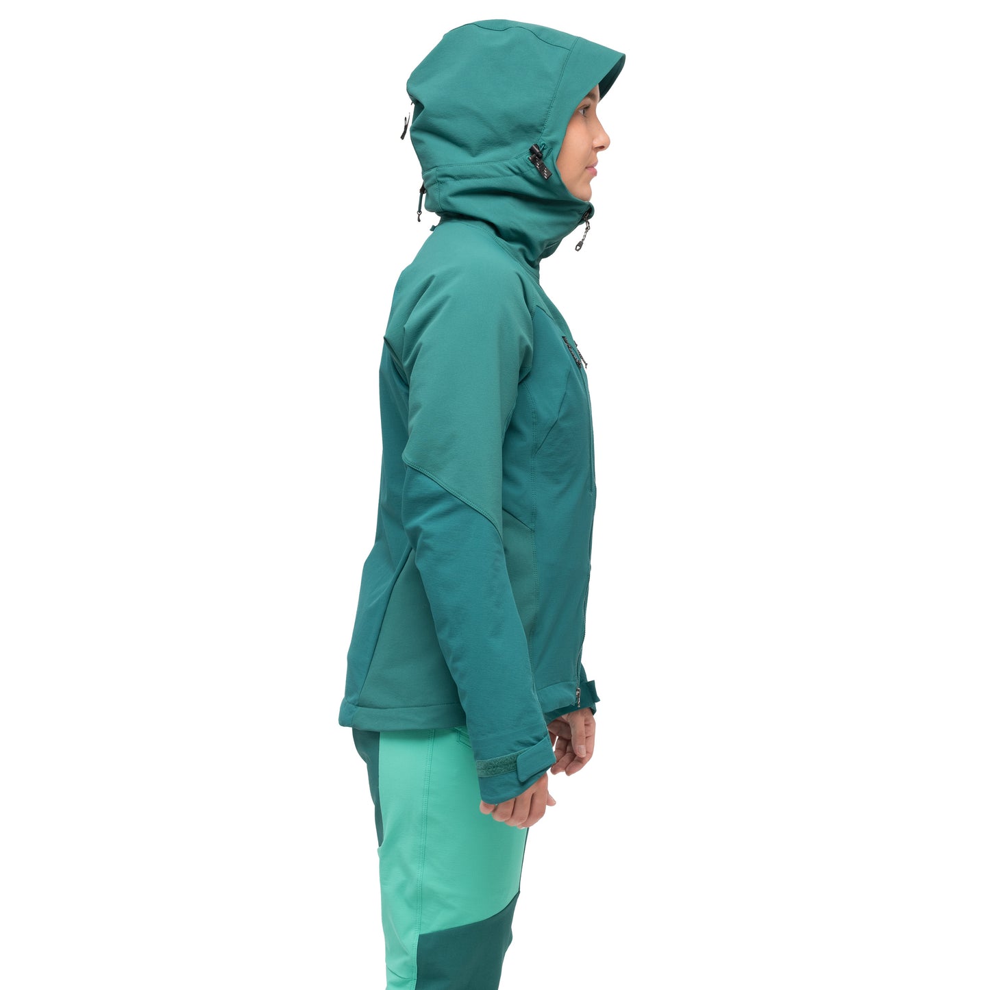 Bergans Tind Softshell Jacket Women Malachite Green