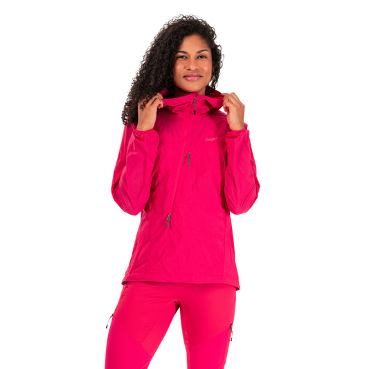 Bergans Tind Windbreaker Anorak Women Alpine Rose
