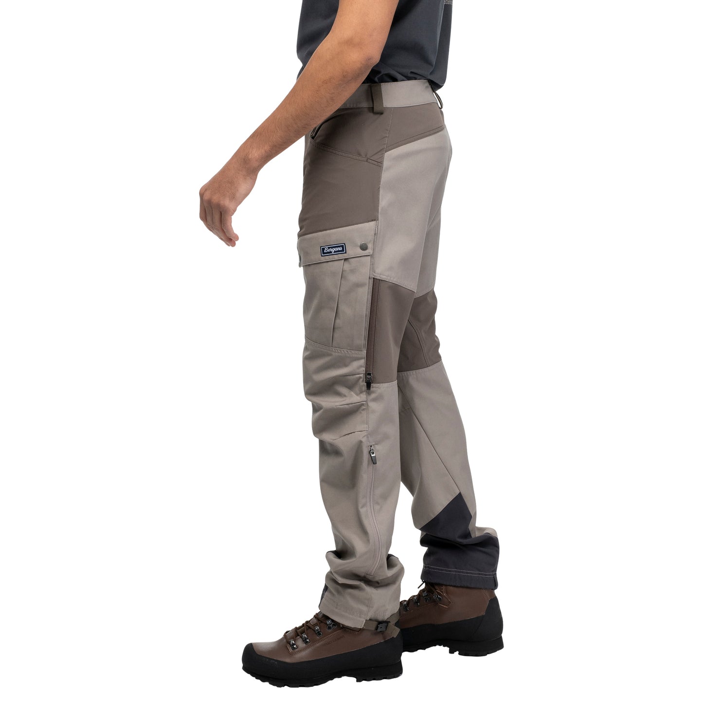 Bergans Nordmarka Favor Outdoor Pants Men Rock Taupe/Dark Rock Taupe