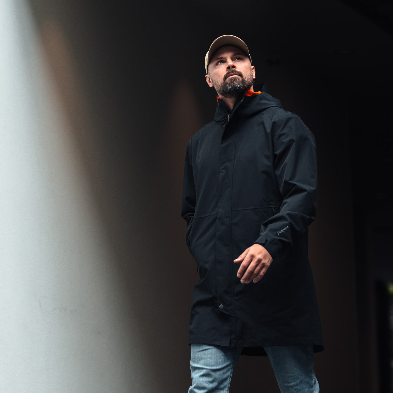 Bergans Urban 2L Shell Coat Men Black