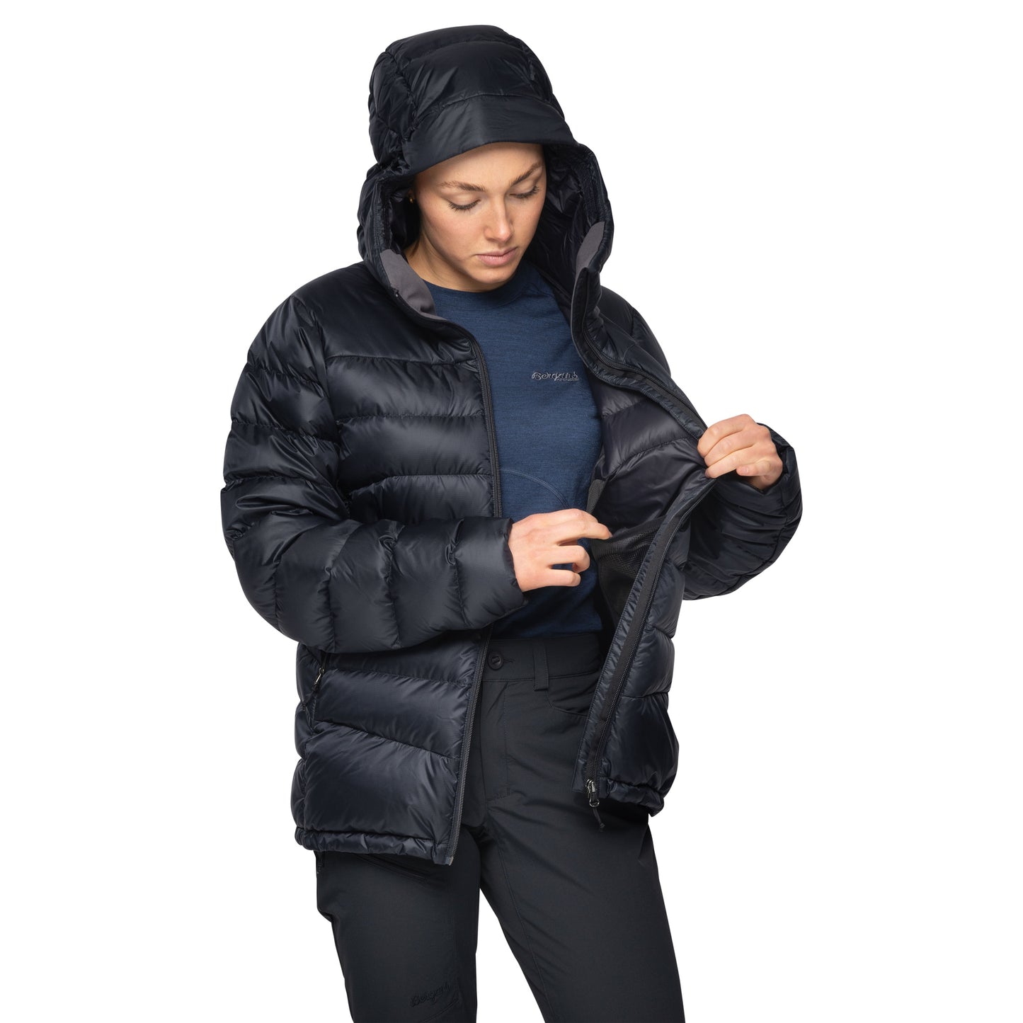 Bergans Women's Vaagaa Allround Down Jacket Black