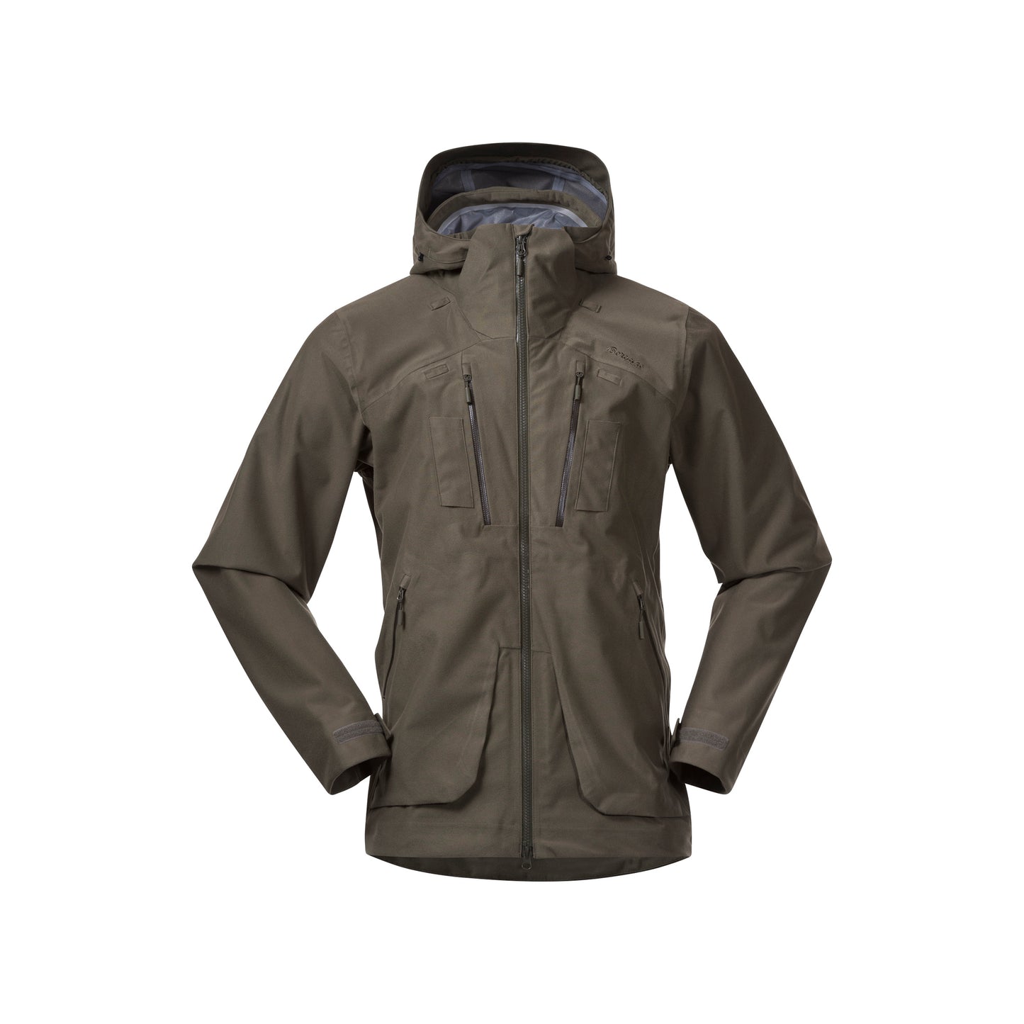 Bergans Hogna 3L Jacket Unisex Green Mud
