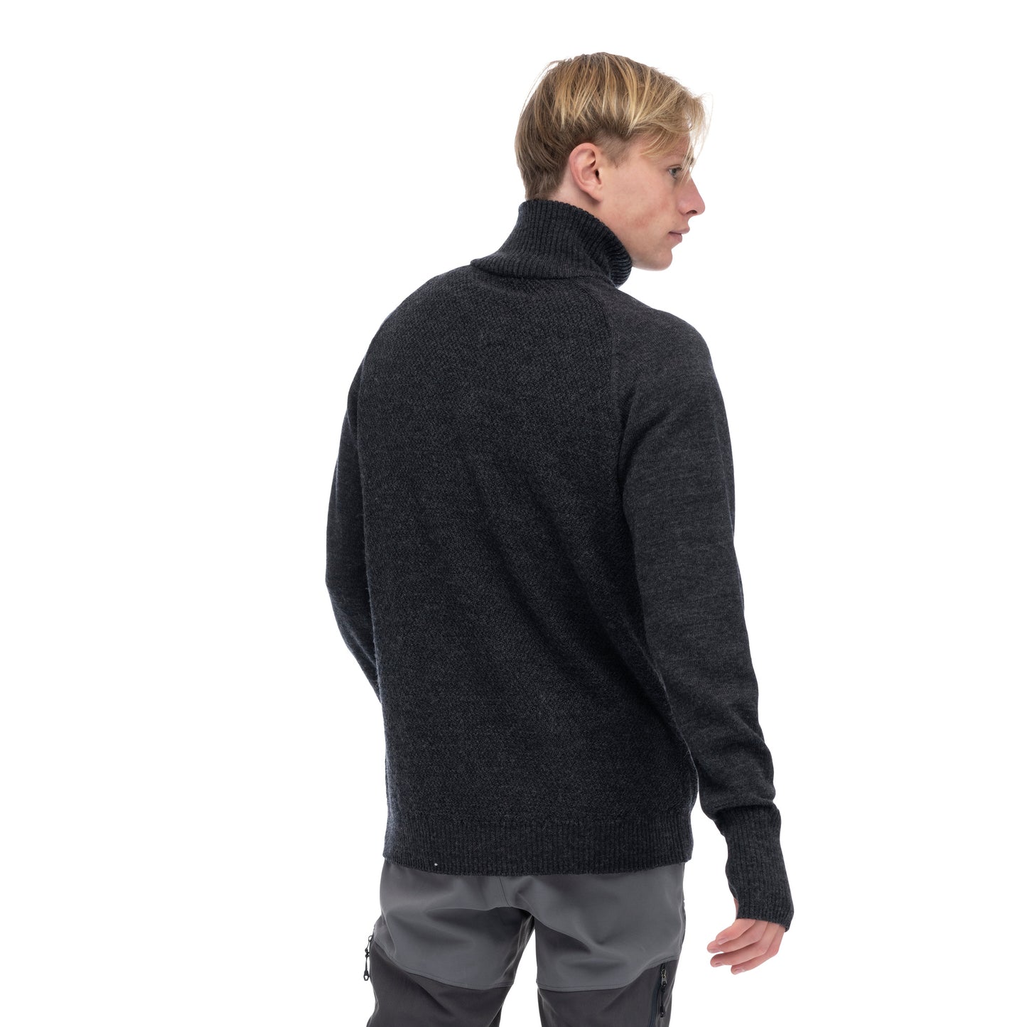 Bergans Ulriken Light Merino Jumper Men Dark Shadow Grey