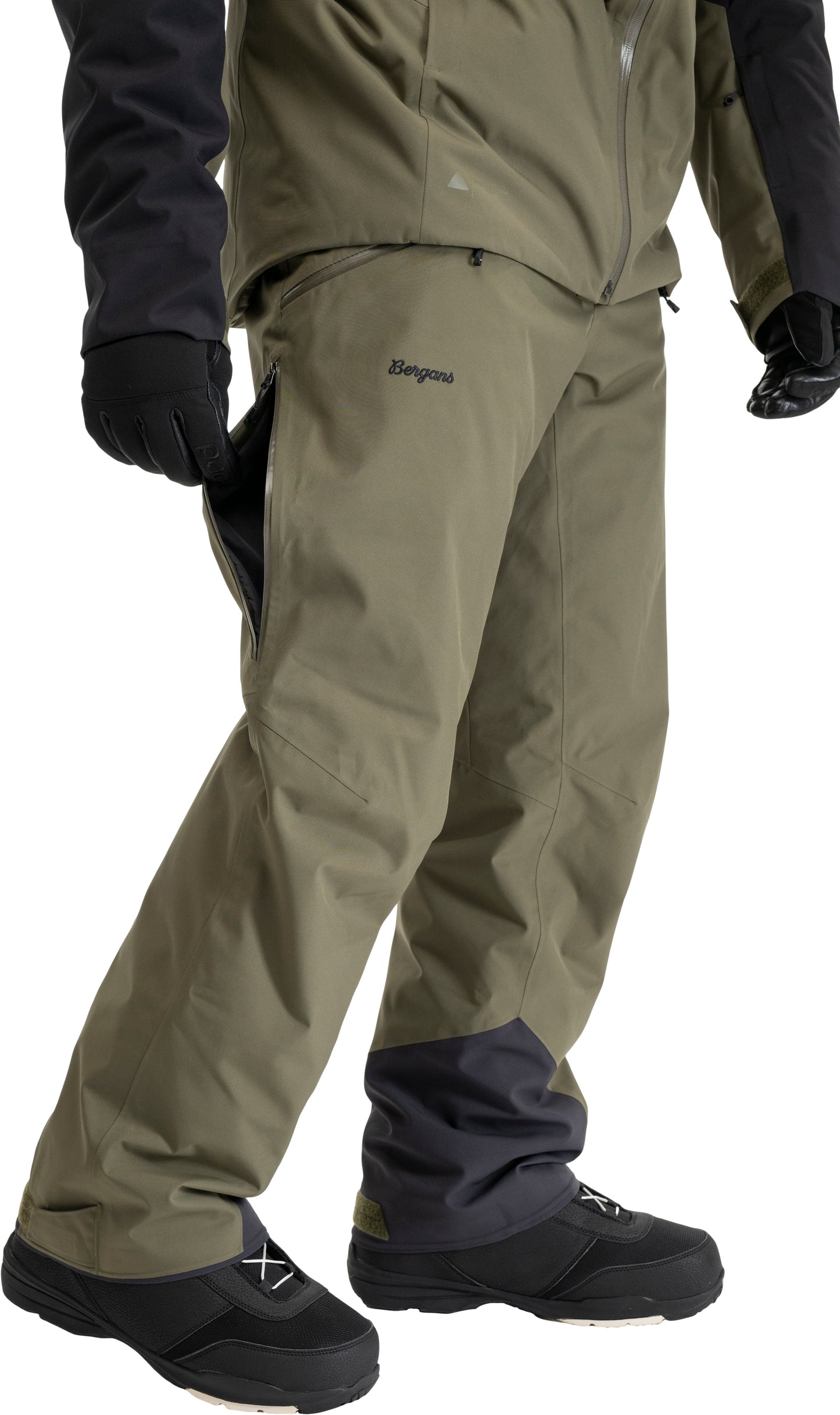 Bergans Oppdal Insulated Shell Pants Men Pine Forest