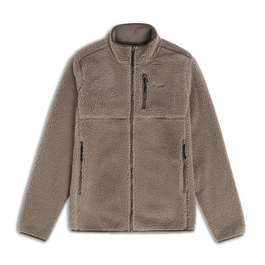 Bergans Lunnan Pile Fleece Jacket Men Rock Taupe