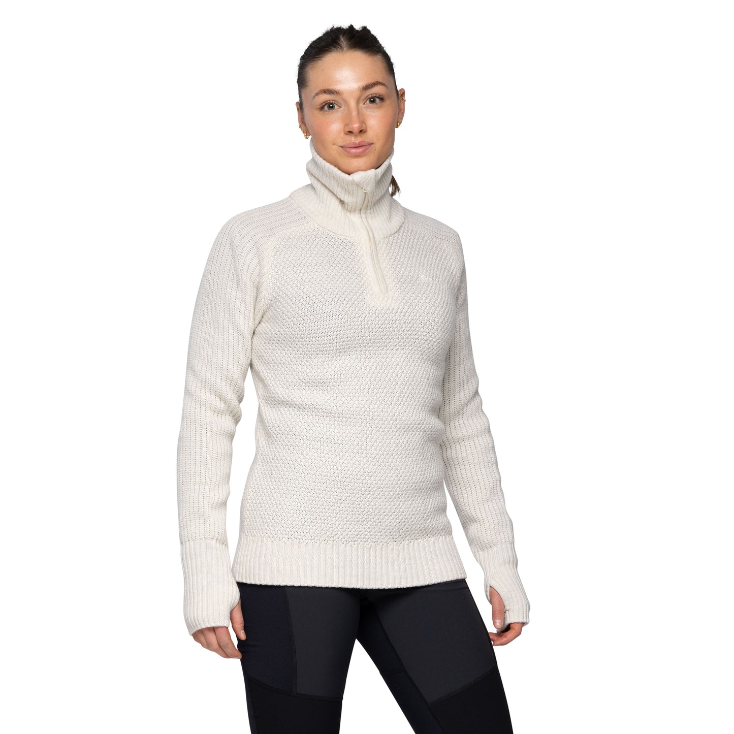Bergans Ulriken Jumper Women Vanilla White