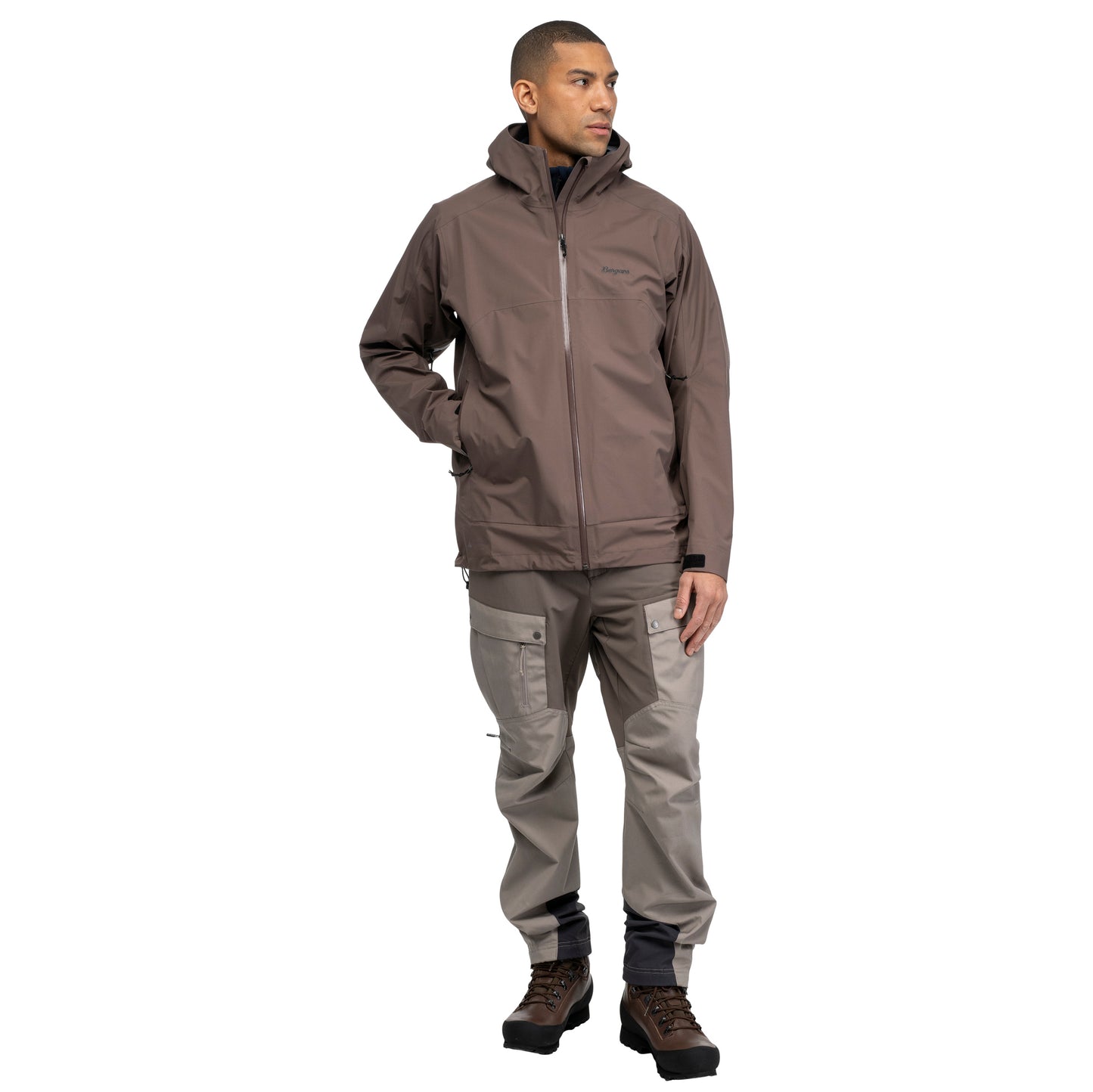 Bergans Vaagaa 3L Shell Jacket Men Hot Cocoa