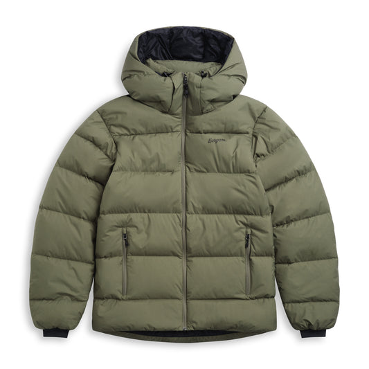 Bergans Lava Warm Down Jacket w/Hood Men Green Mud