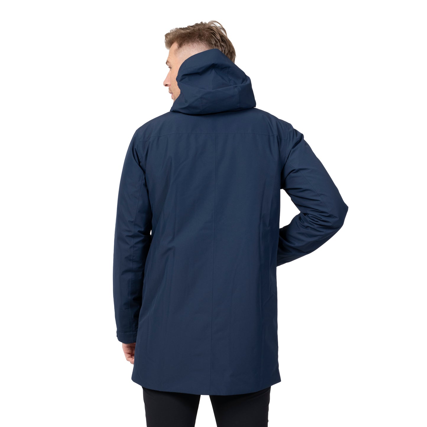 Bergans Urban Insulated Shell Coat Men Navy Blue