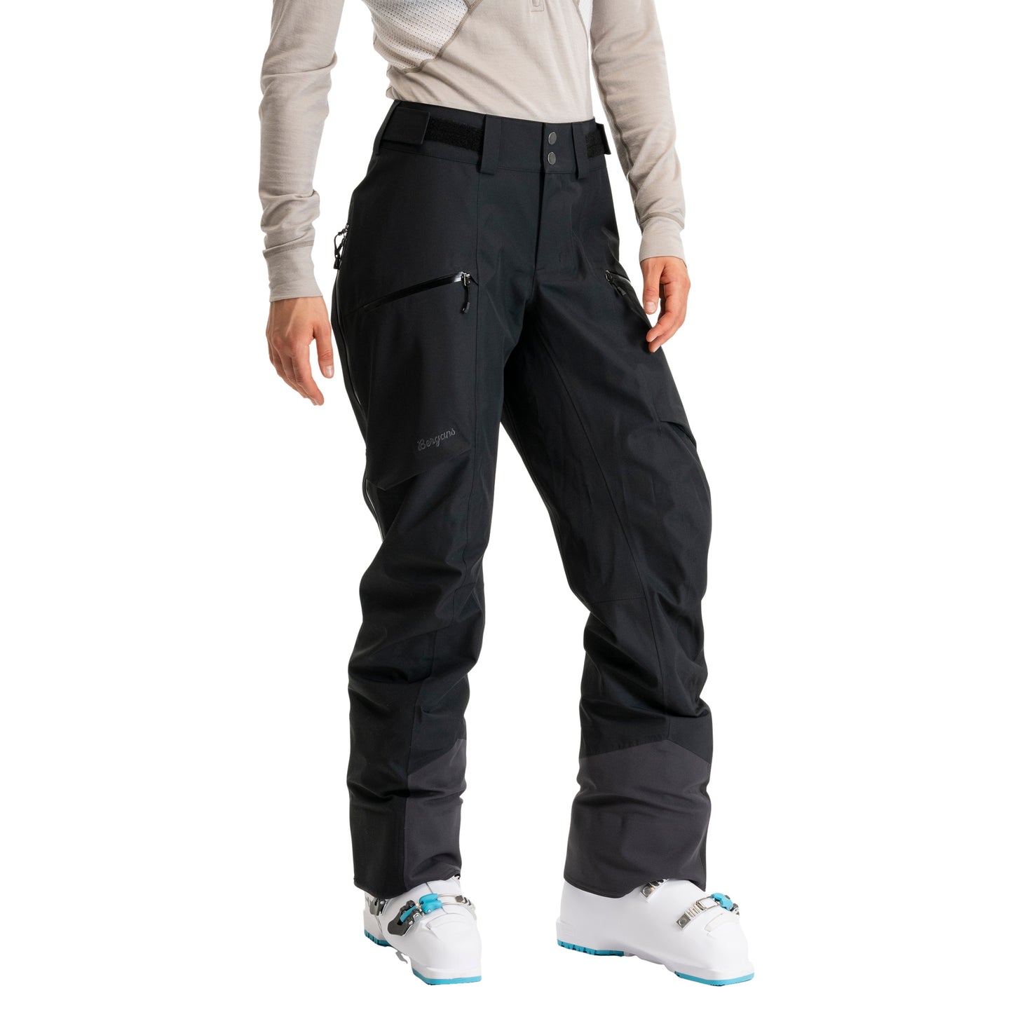 Bergans Oppdal 3L Shell Pants Women Black