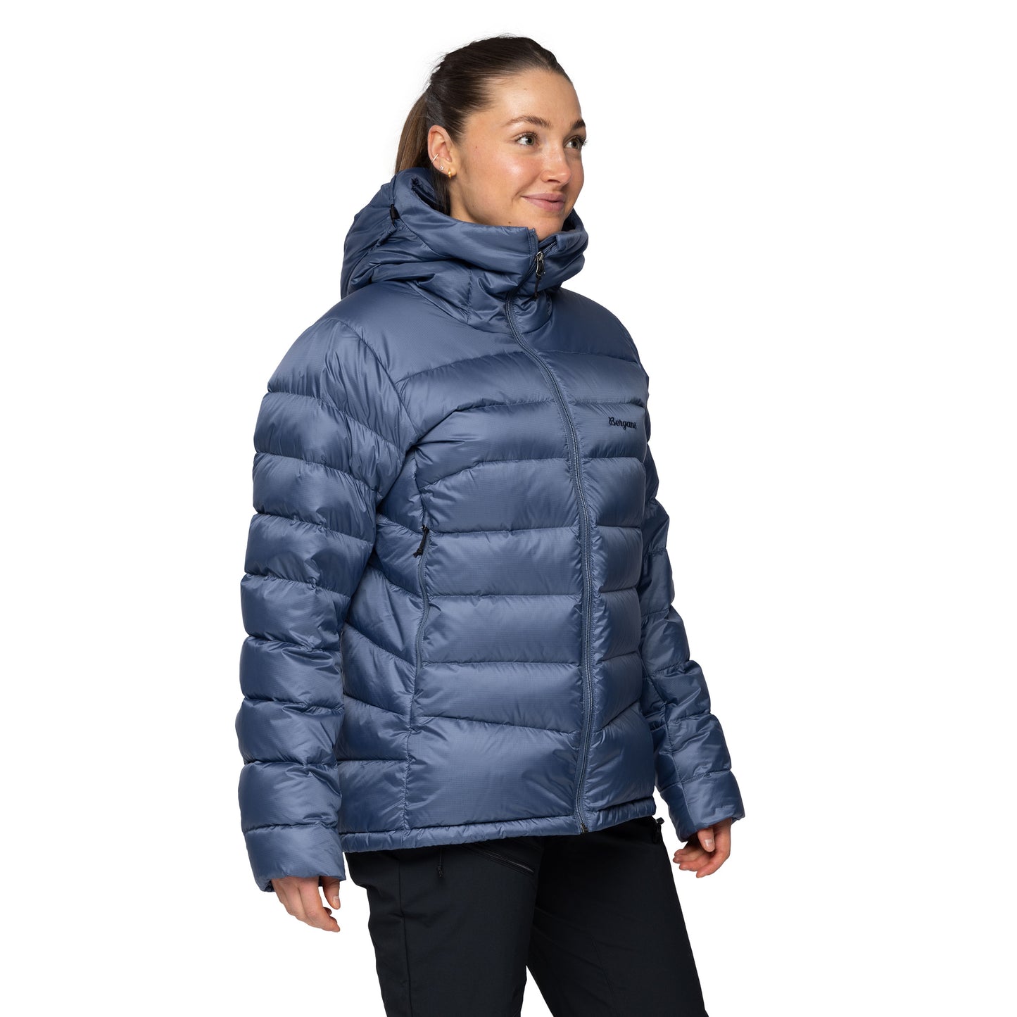 Bergans Women's Vaagaa Allround Down Jacket Granite Blue