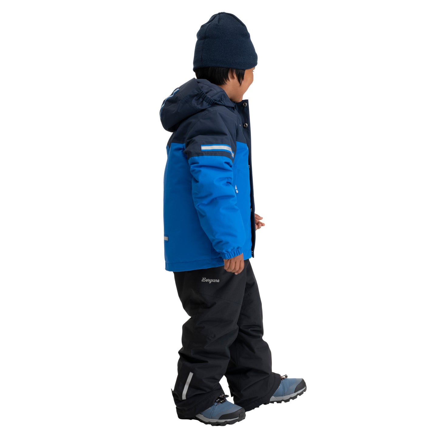 Bergans Lilletind Insulated Shell Jacket Kids Olympic Blue / Navy Blue