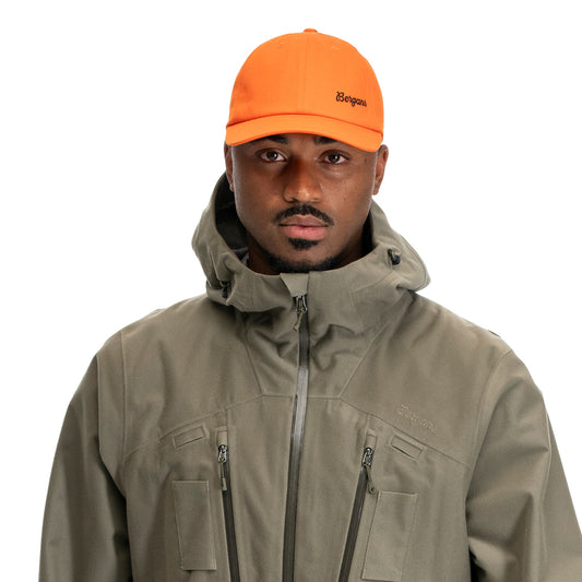 Bergans Hovet Strapback Cap Alert Orange