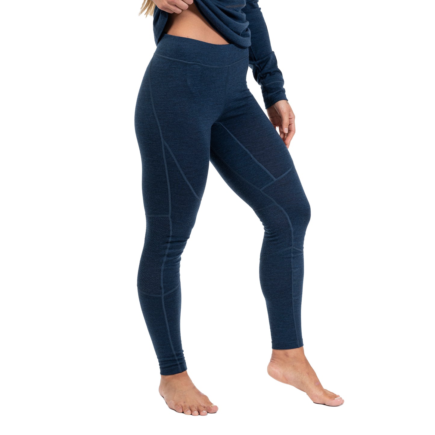 Bergans Inner:Pure Merino Tights Women Navy Blue
