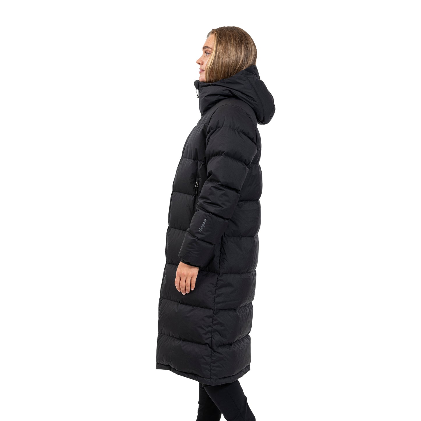 Bergans Urban Down Long Coat Women Black