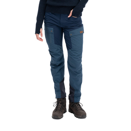 Bergans Nordmarka Favor Outdoor Pants Women Orion Blue/Navy Blue