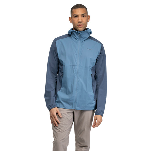 Bergans Rabot Windbreaker Jacket Men Elemental Blue / Granite Blue
