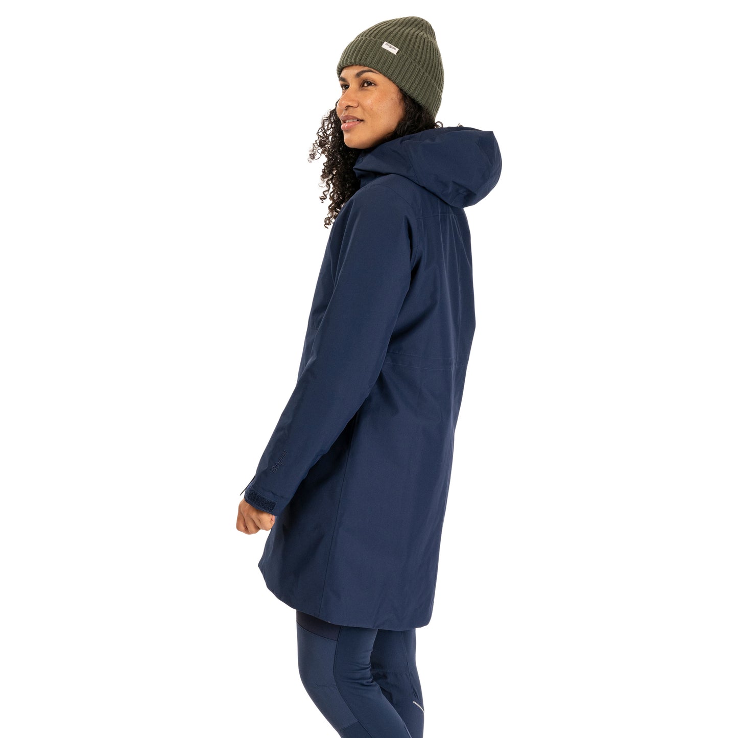 Bergans Urban Insulated Shell Coat Women Navy Blue