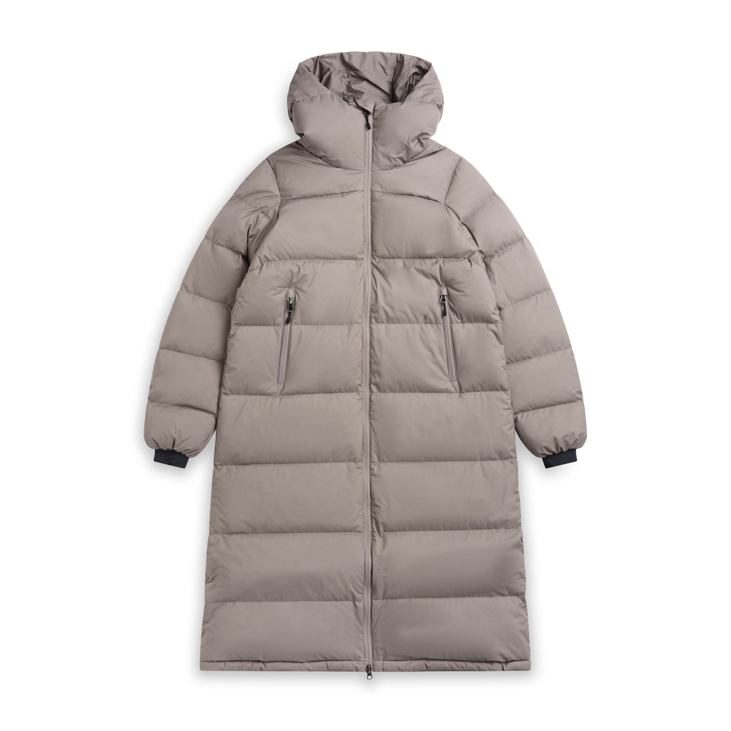 Bergans Urban Down Long Coat Women Rock Taupe