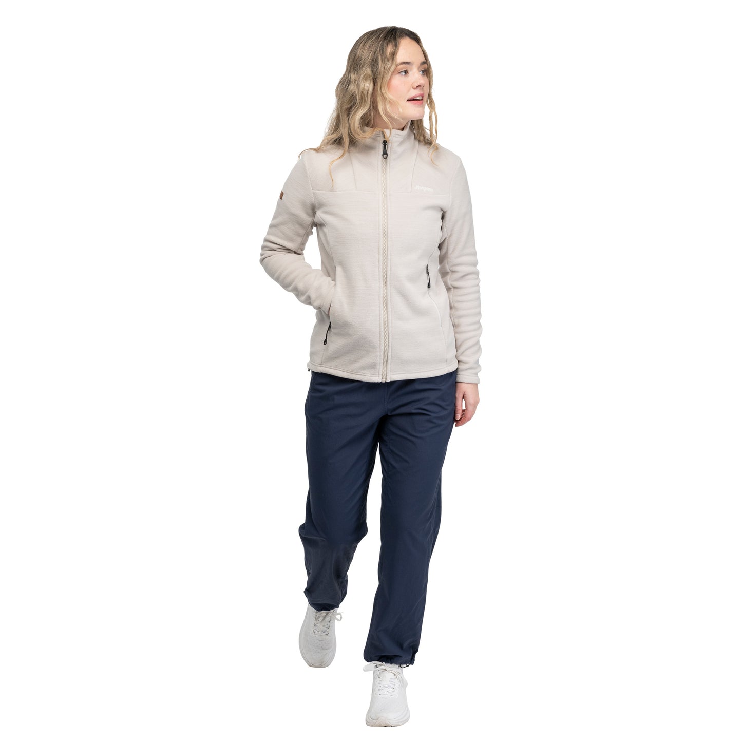 Bergans Hareid Fleece Jacket Women Coastal Sand