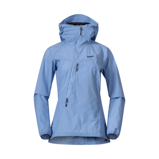 Bergans Tind Windbreaker Anorak Women Blueberry Milk