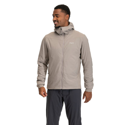 Bergans Holo Insulated Hood Jacket Men Rock Taupe