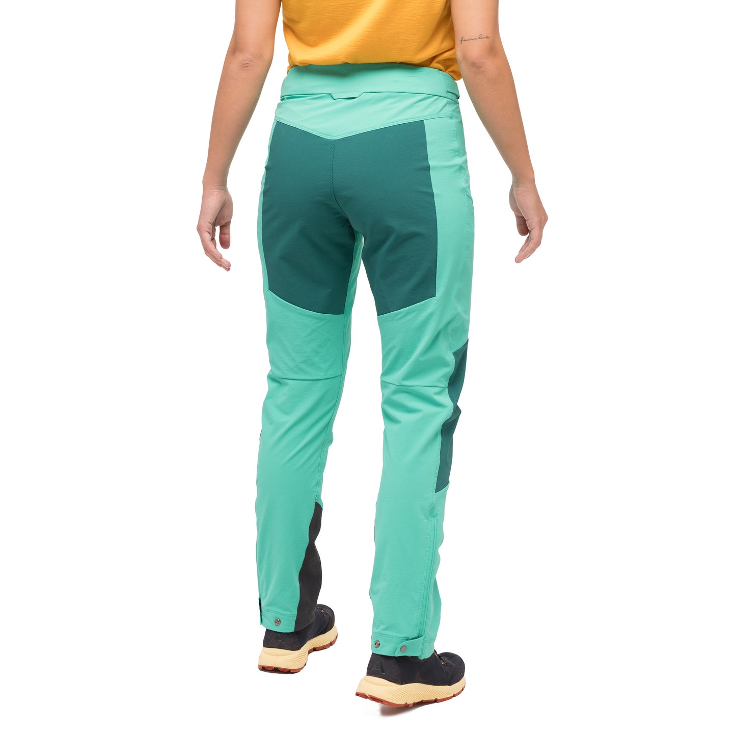Bergans Tind Softshell Pants Women Light Malachite Green / Malachite Green