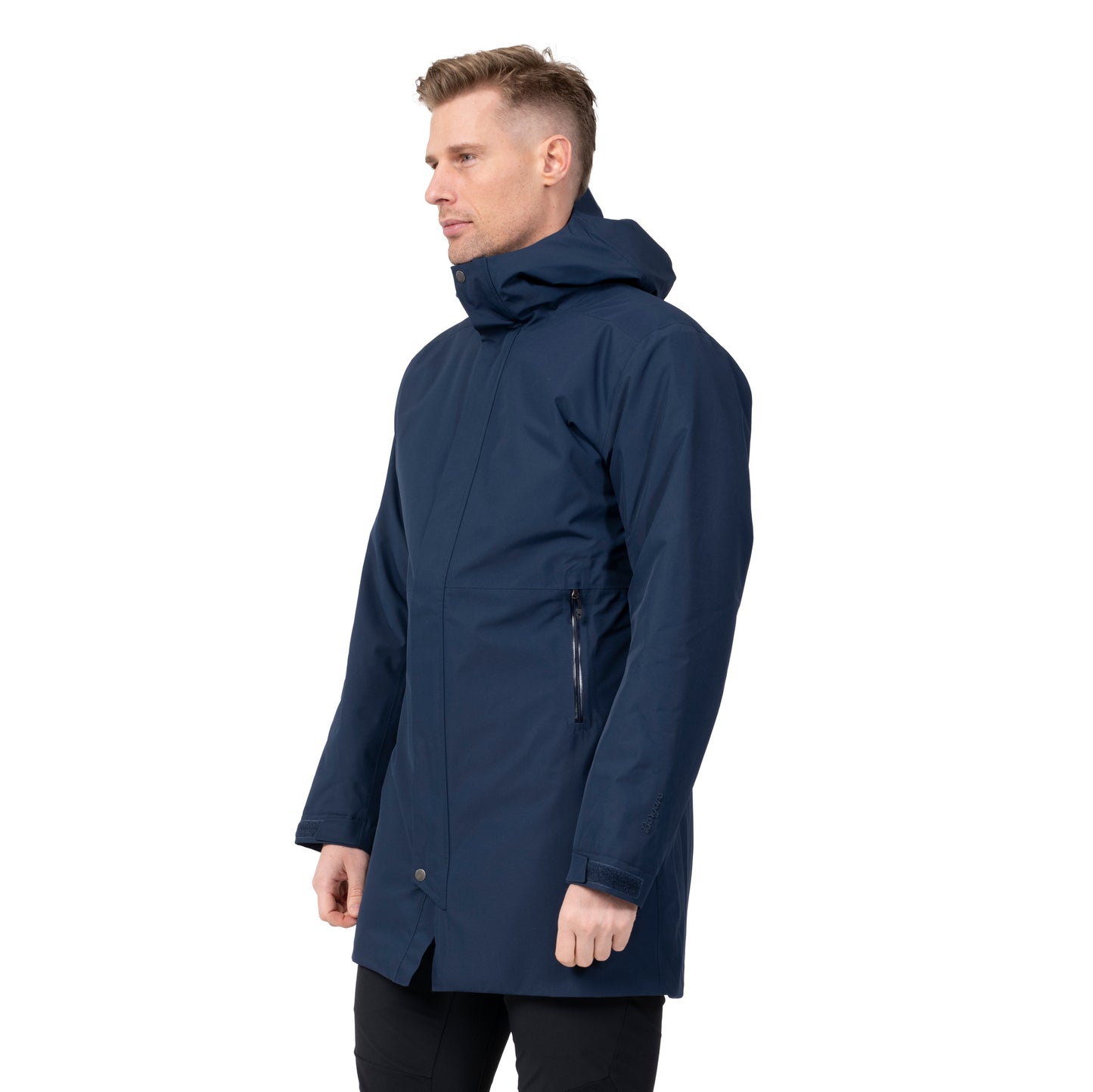 Bergans Urban Insulated Shell Coat Men Navy Blue
