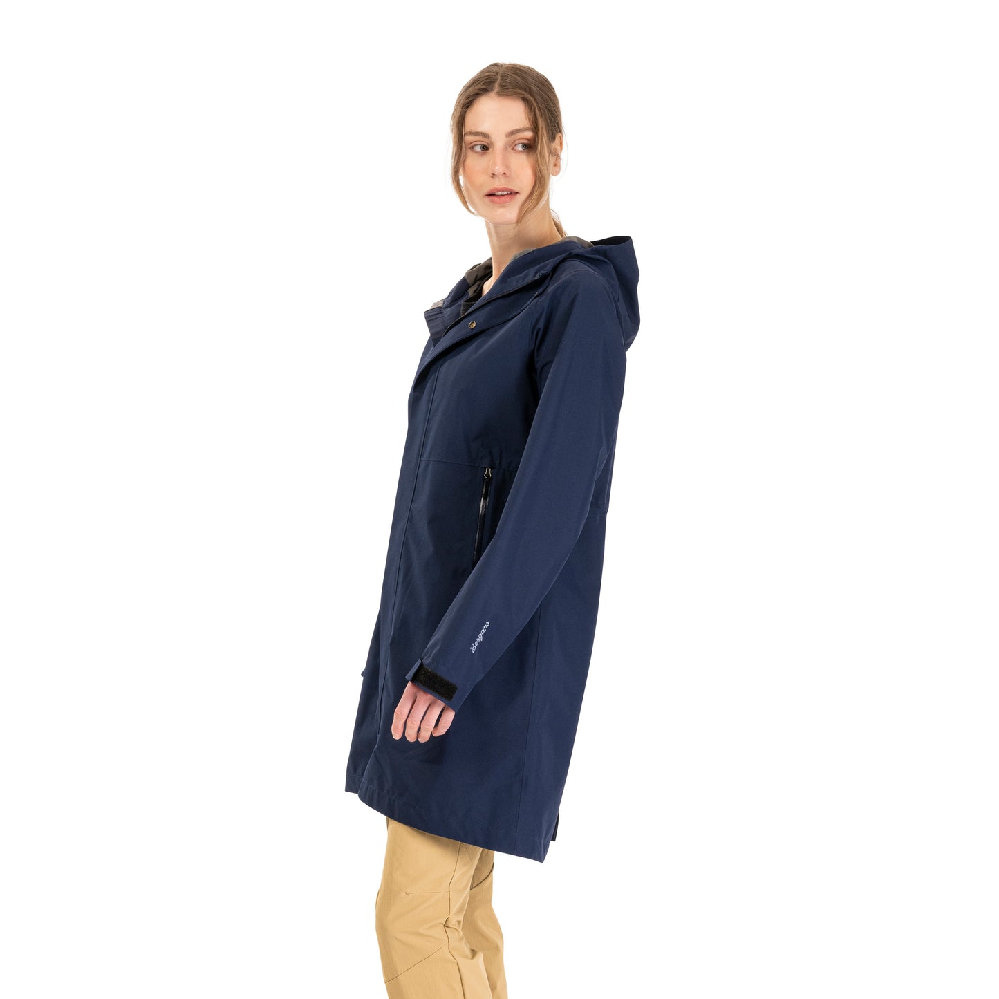 Bergans Urban 2L Shell Coat Women Navy Blue