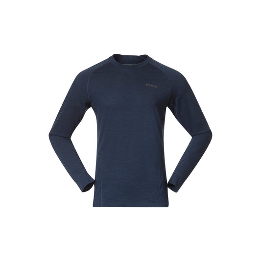 Bergans Inner:Pure Merino Long Sleeve Men Navy Blue