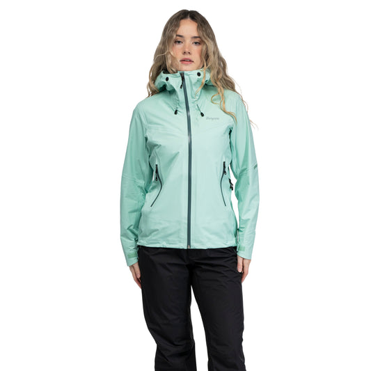 Bergans Rabot Light 3L Shell Jacket Women Mint Crush