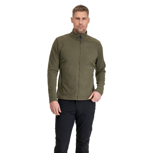 Bergans Finnsnes Fleece Jacket Men Dark Olive Green