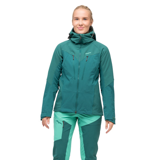 Bergans Tind Softshell Jacket Women Malachite Green