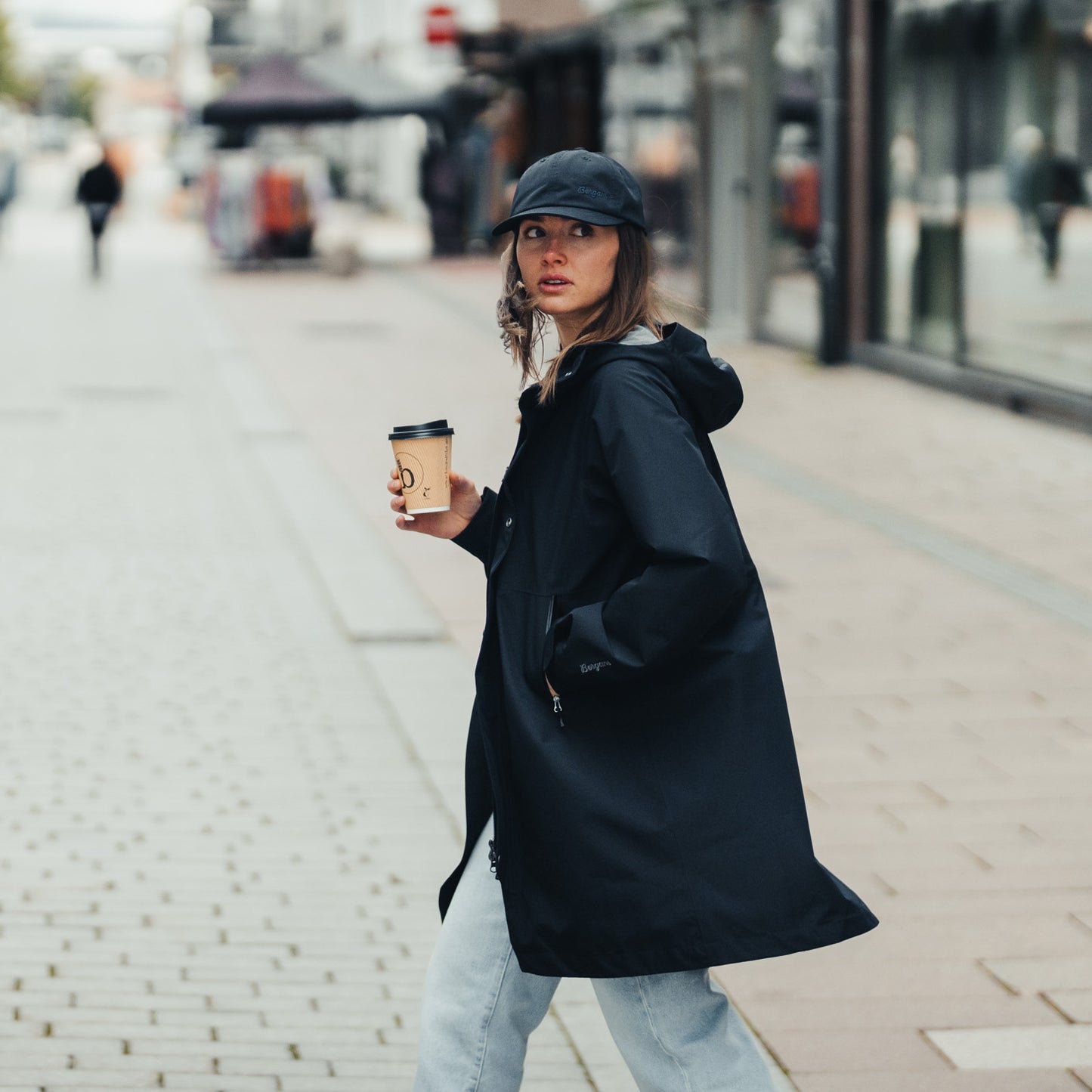 Bergans Urban 2L Shell Coat Women Black