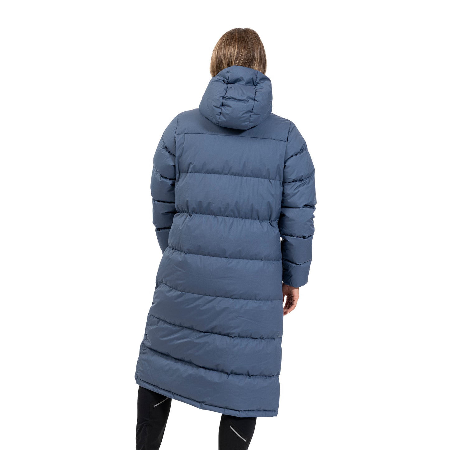 Bergans Urban Down Long Coat Women Granite Blue