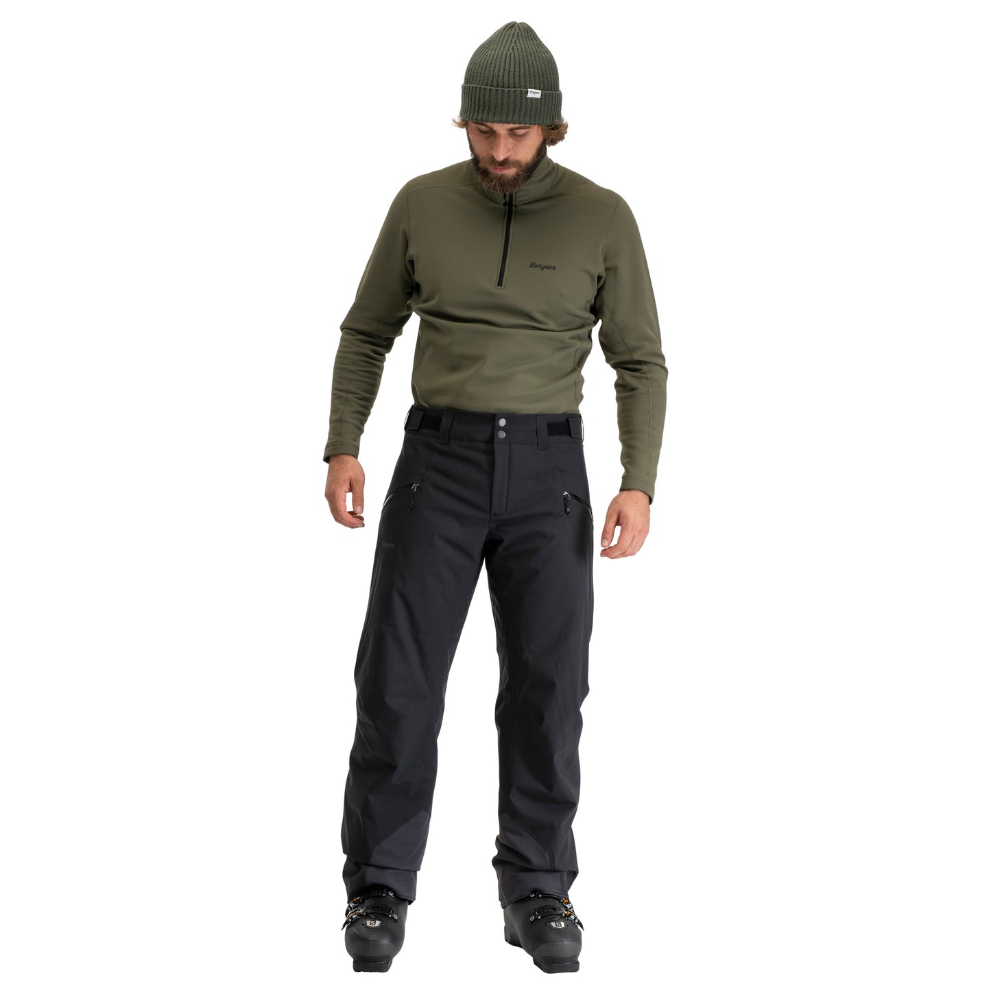 Bergans Oppdal Insulated Shell Pants Men Black
