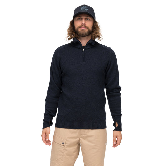 Bergans Ulriken Light Merino Jumper Men Navy Blue