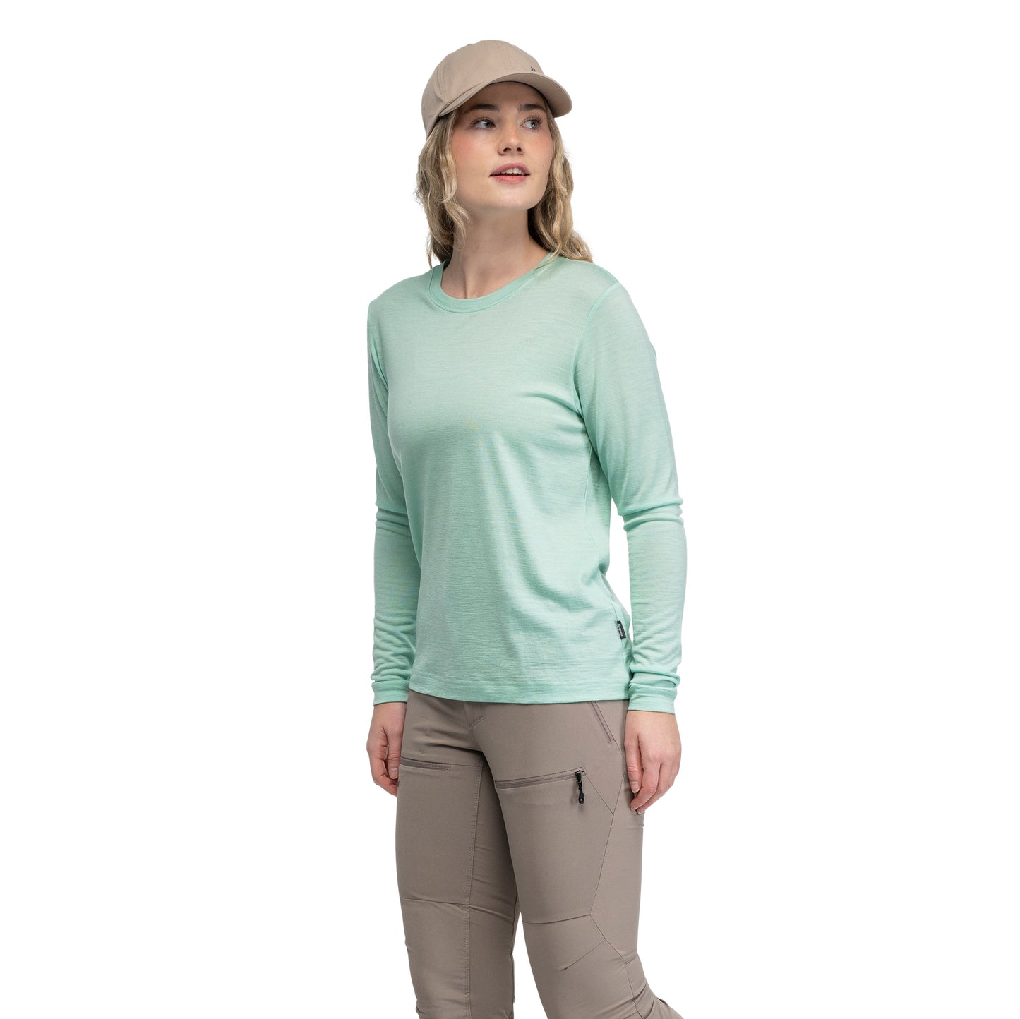 Bergans Merino Long Sleeve Women Mint Crush